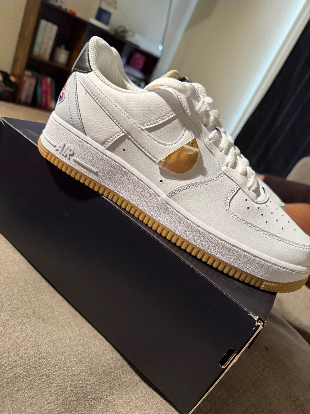 Air Force 1 ‘07 NBA white/grey gum